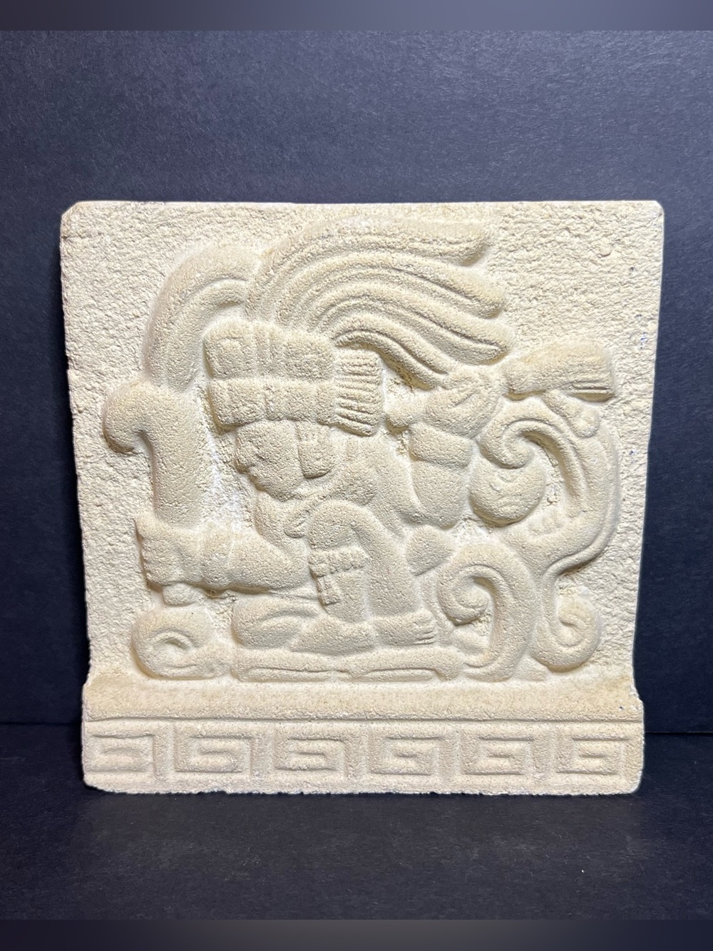Chaman The Mayan Wizard Hand Finished Guardian of Wisdom #1110 Wall Hanger Decor